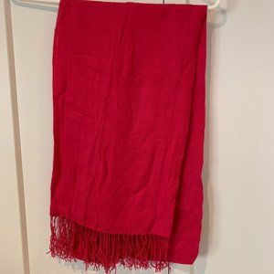 Red Scarf/Wrap/Shawl